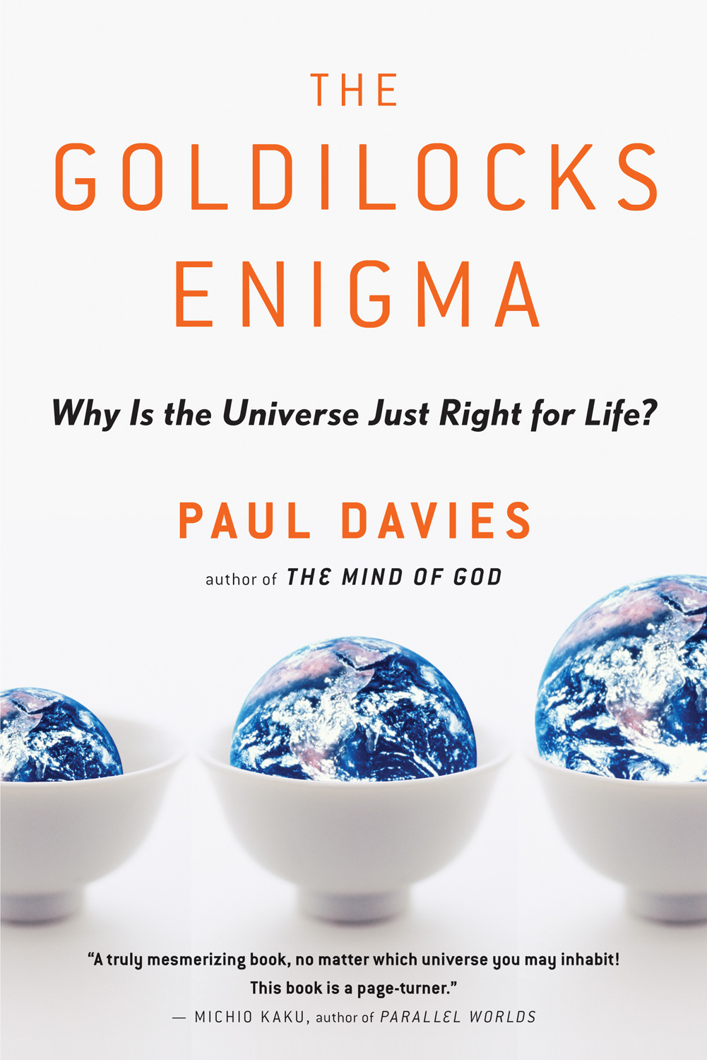 Cover of The Goldilocks Enigma