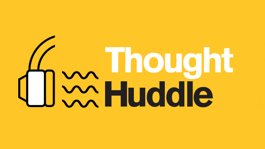 Thought huddle podcast logo