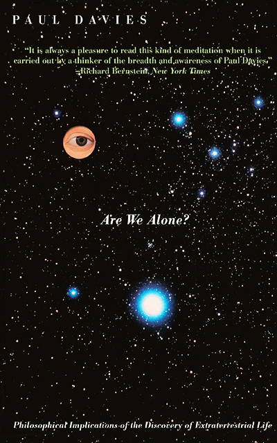 book cover for Are we alone?